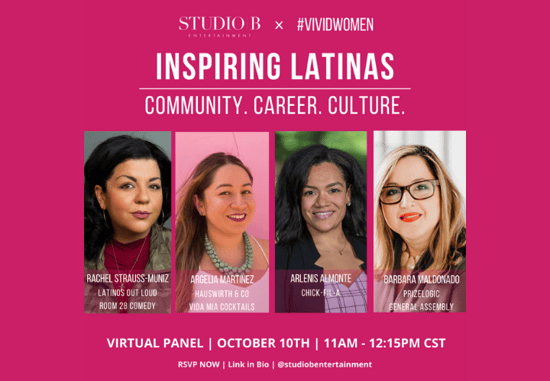 Inspiring Latinas Community. Career. Culture. Event Thumbnail-1